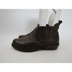 Fiorentini Baker Women Sz 35 EUR Brown Leather Chelsea Ankle Fashion Boot Bootie